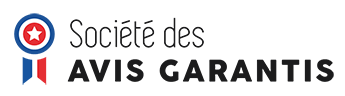 Logo Société des AVIS GARANTIS : la solution d'avis clients 100% authentiques.